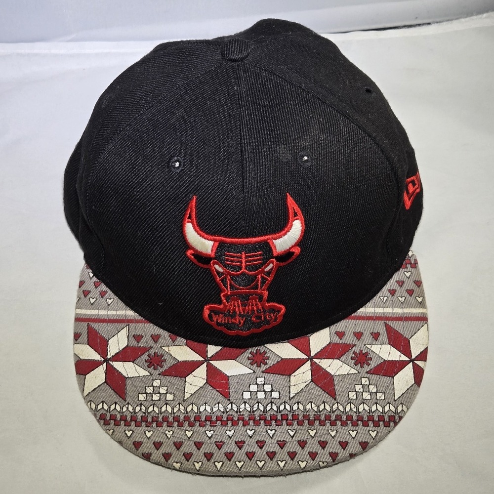 Chicago Bulls Windy City New Era Snapback Hat NBA Hardwood Classics Cap